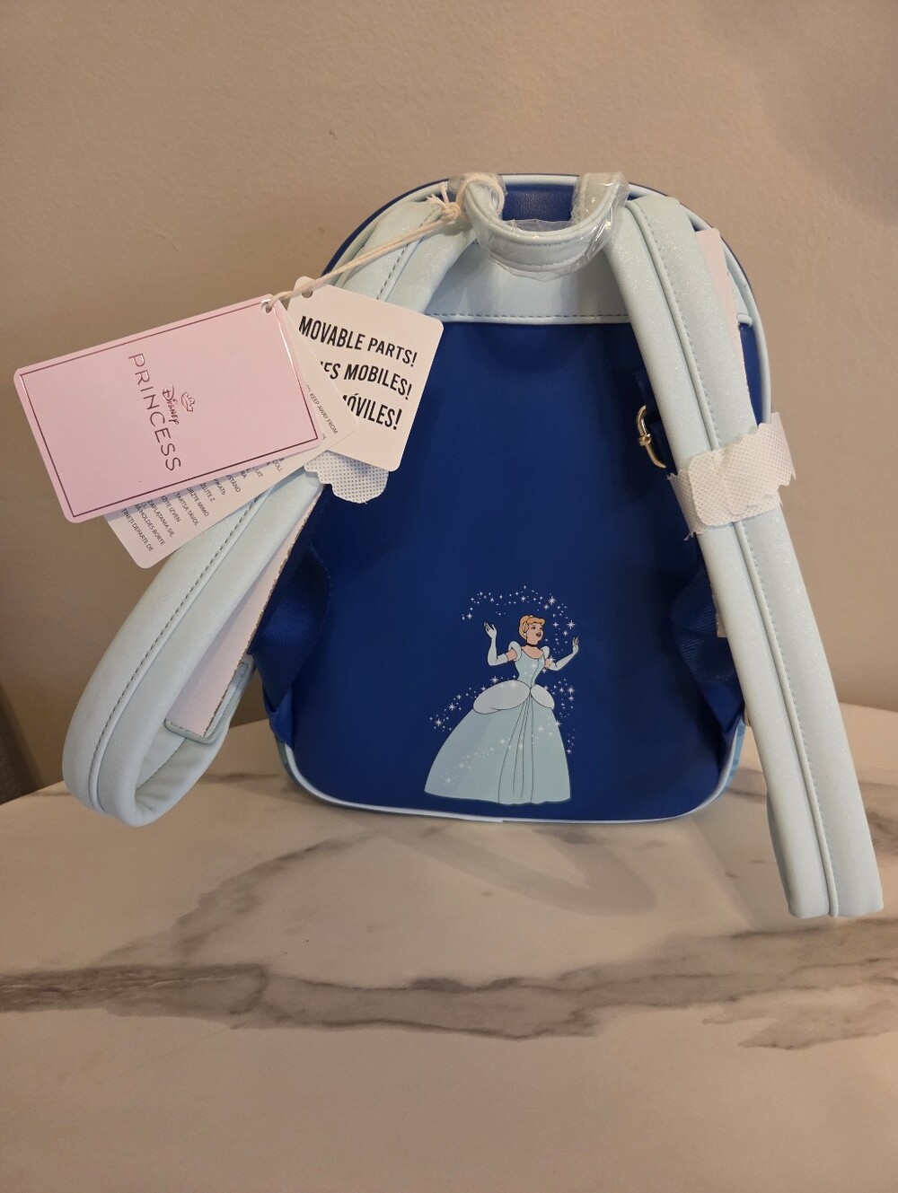 Loungefly Cinderella Once Upon a Dream Series Mini Backpack - Picture 5 of 6